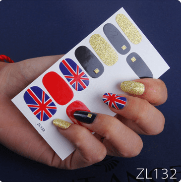 Stylish Nail Decals-30