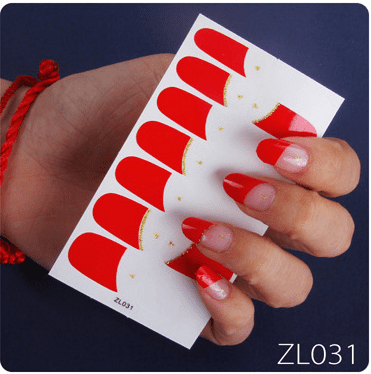 Stylish Nail Decals-36