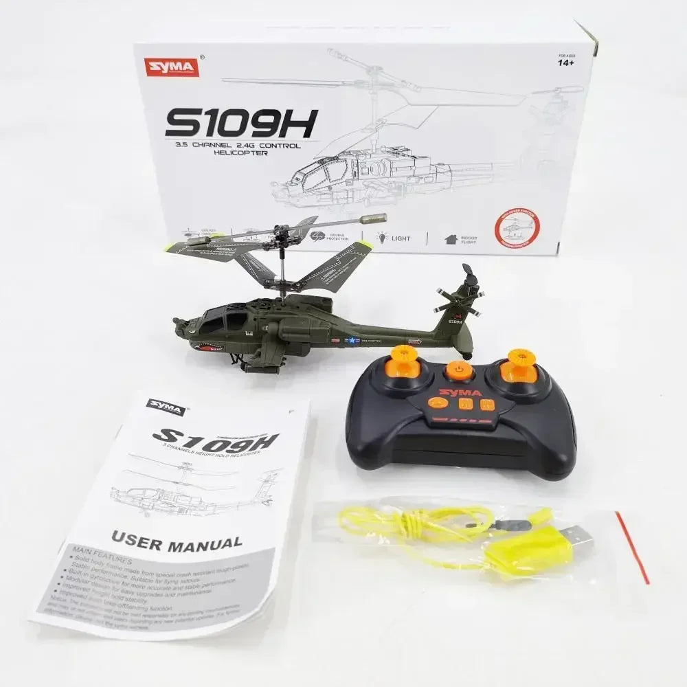 Apache Twin Paddle RC Helicopter-5