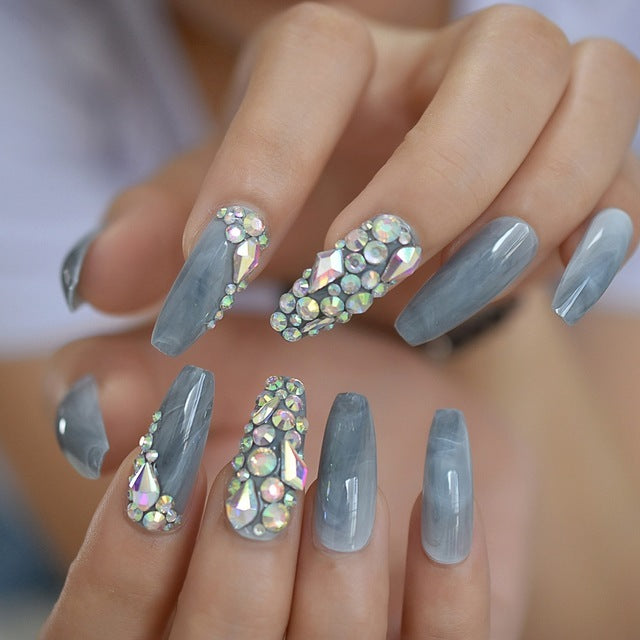 Diamond nail sequins-3