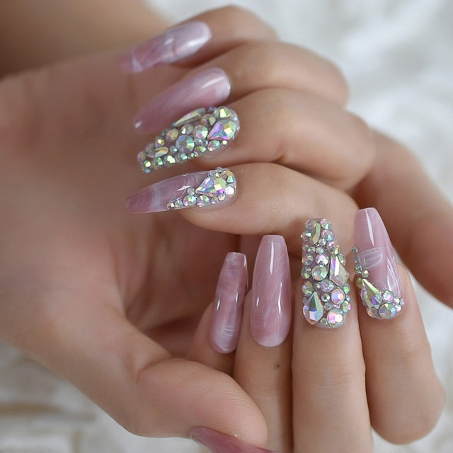 Diamond nail sequins-8