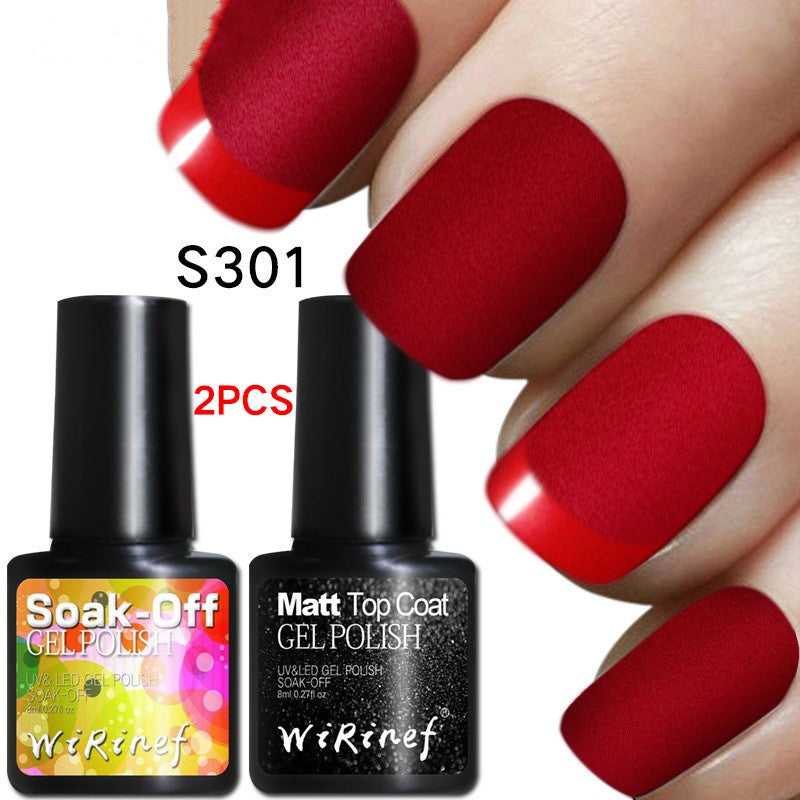 Frosted Seal Nail Gel Polish-2