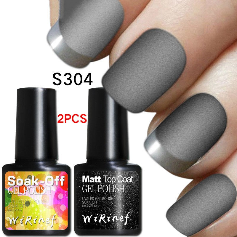 Frosted Seal Nail Gel Polish-5