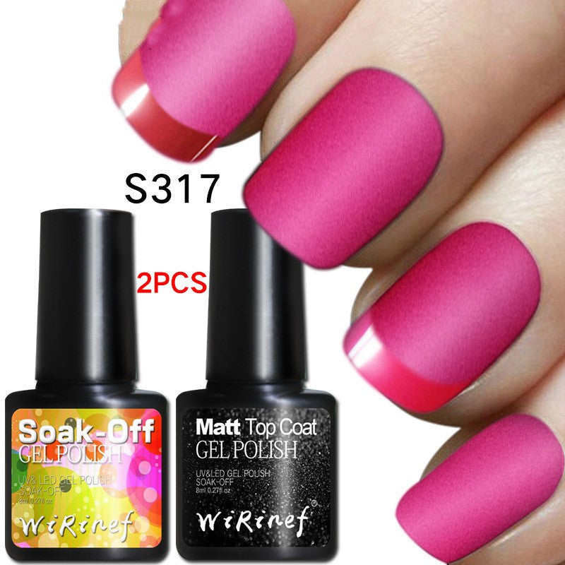 Frosted Seal Nail Gel Polish-10