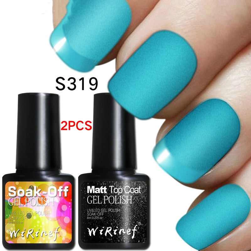 Frosted Seal Nail Gel Polish-12