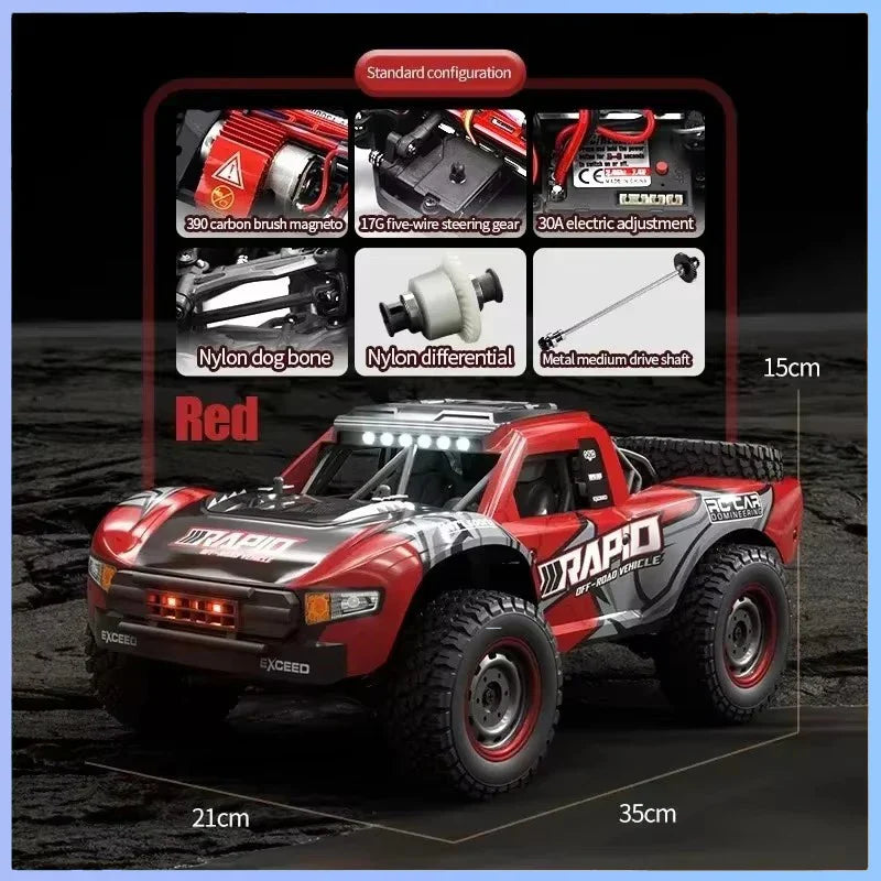 GANGYINGBAO JJRC Q130 1:16 70KM/H High-Speed 4WD Brushless RC Car-4