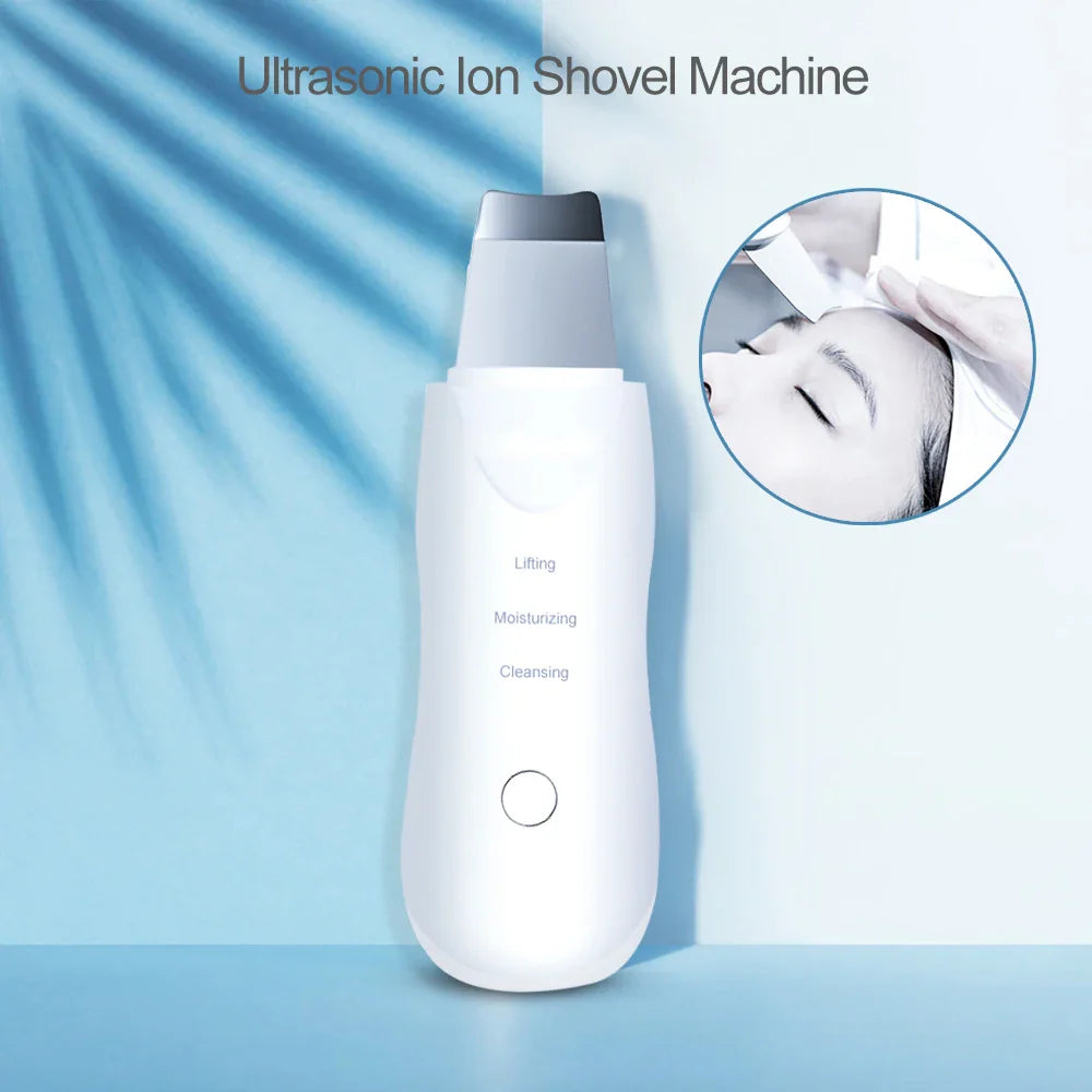 Ultrasonic Skin Scrubber Deep Facial Cleaner-4