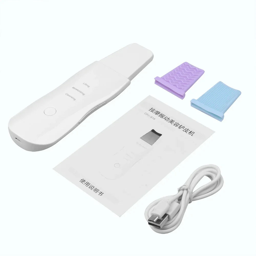 Ultrasonic Skin Scrubber Deep Facial Cleaner-6