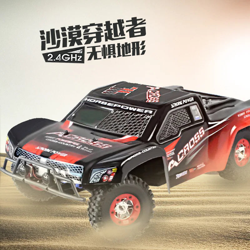 High-Speed 1:12 Off-Road Remote Control Truck - 4WD Drift Fun-2