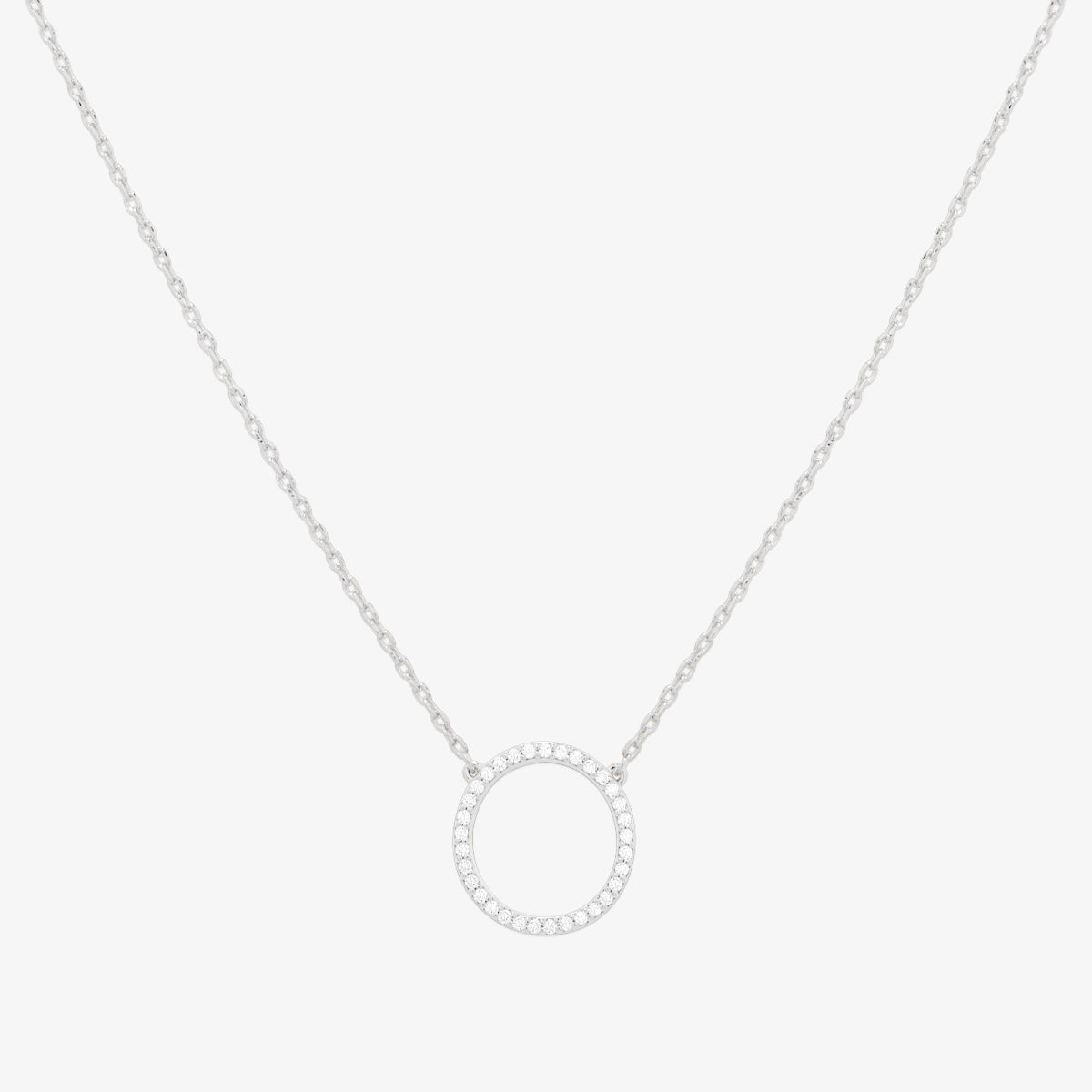 Cubic circle necklace-2
