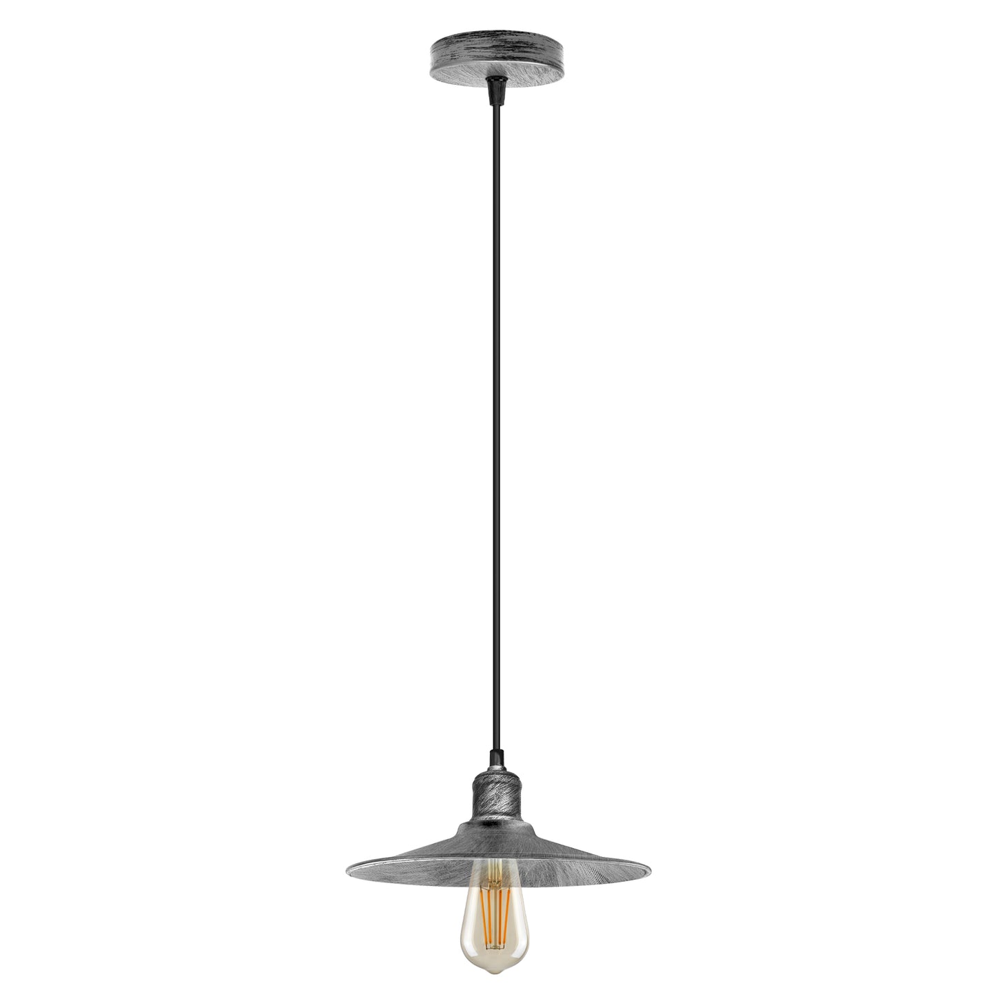 Single Head Vintage Ceiling Pendant Light Shade Hanging Lamp Light-0