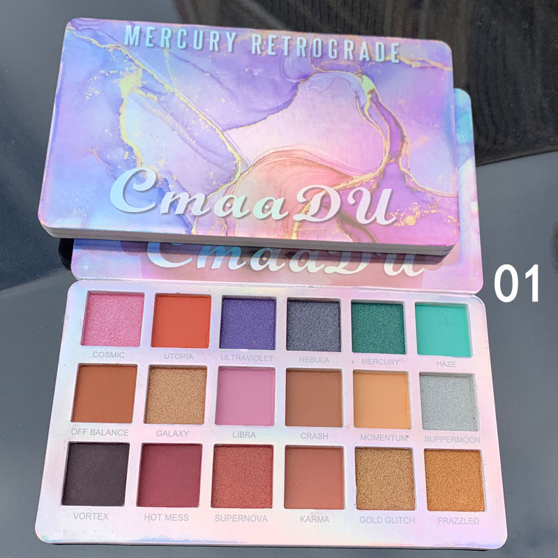 Shimmering 18-Color EVA Glitter Eyeshadow Palette-2
