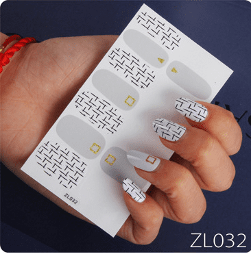 Stylish Nail Decals-26