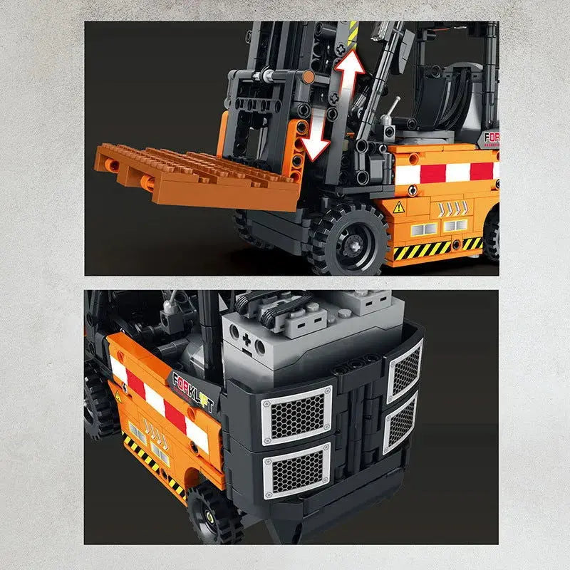 Technic RC Heavy Duty Forklift Building Kit (592 Piece)-3