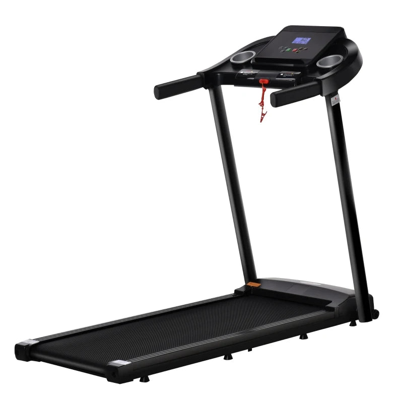 1.5HP Treadmill, 12km/h Electric 1.5HP Motorised Running Machine with 12 Programs, LED Display, for Home Gym Indoor Fitness | HOMCOM-0
