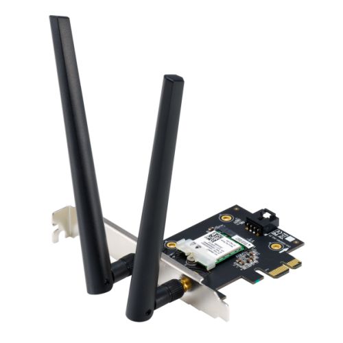 Asus (PCE-AX1800) AX1800 Wireless Dual Band PCI Express Wi-Fi 6 Adapter, Bluetooth 5.2, WPA3, OFDMA & MU-MIMO-0