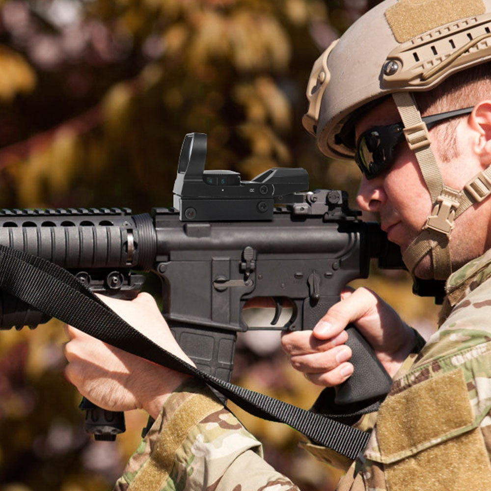Tactical Riflescope Optics Red Green Projected Dot-5