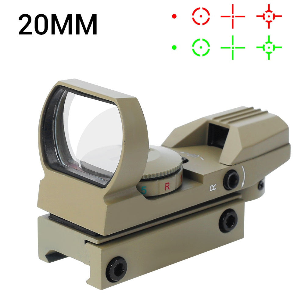 Tactical Riflescope Optics Red Green Projected Dot-9