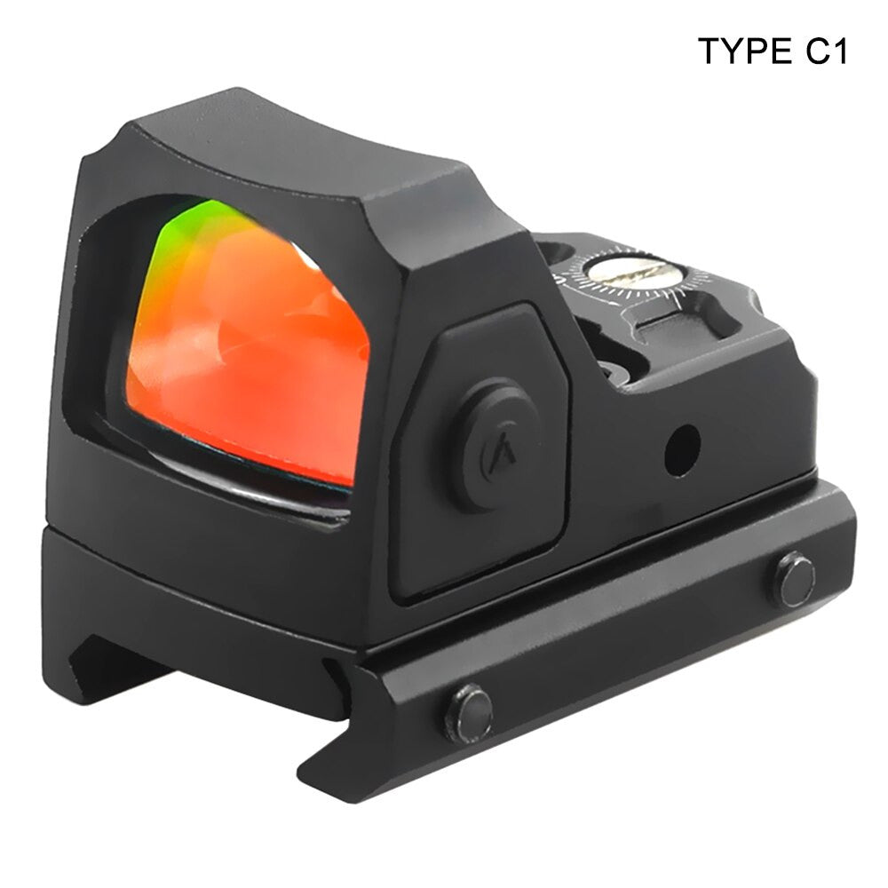 Tactical Mini Red Dot Reflex Sight Red Dot Airsoft-10