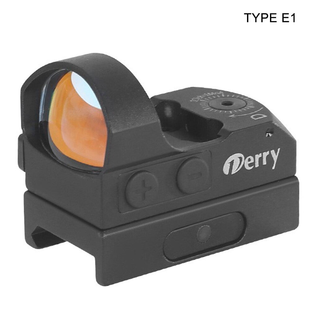 Tactical Mini Red Dot Reflex Sight Red Dot Airsoft-16