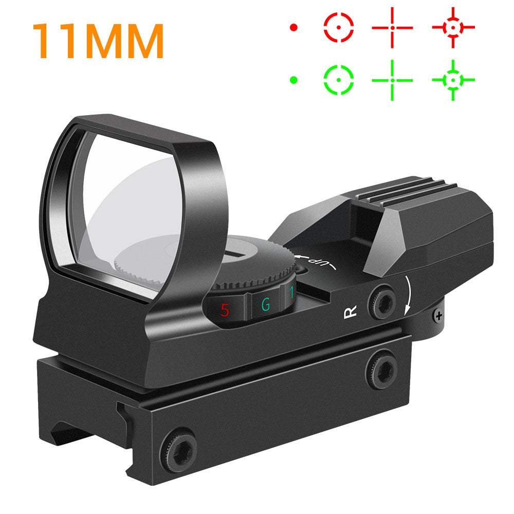 Tactical Riflescope Optics Red Green Projected Dot-6