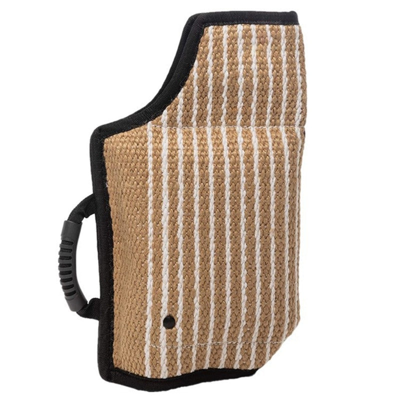 Strong Jute Dog Bite Sleeve Tug Work Puppy Training-3
