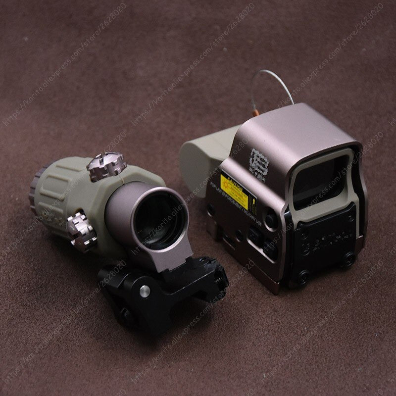Tactical Holographic Reflex 558 1x Green Red Dot Sight-9