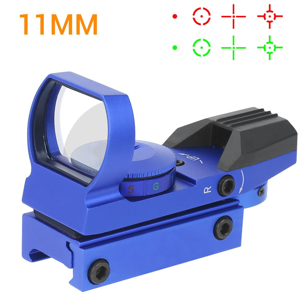 Tactical Riflescope Optics Red Green Projected Dot-14