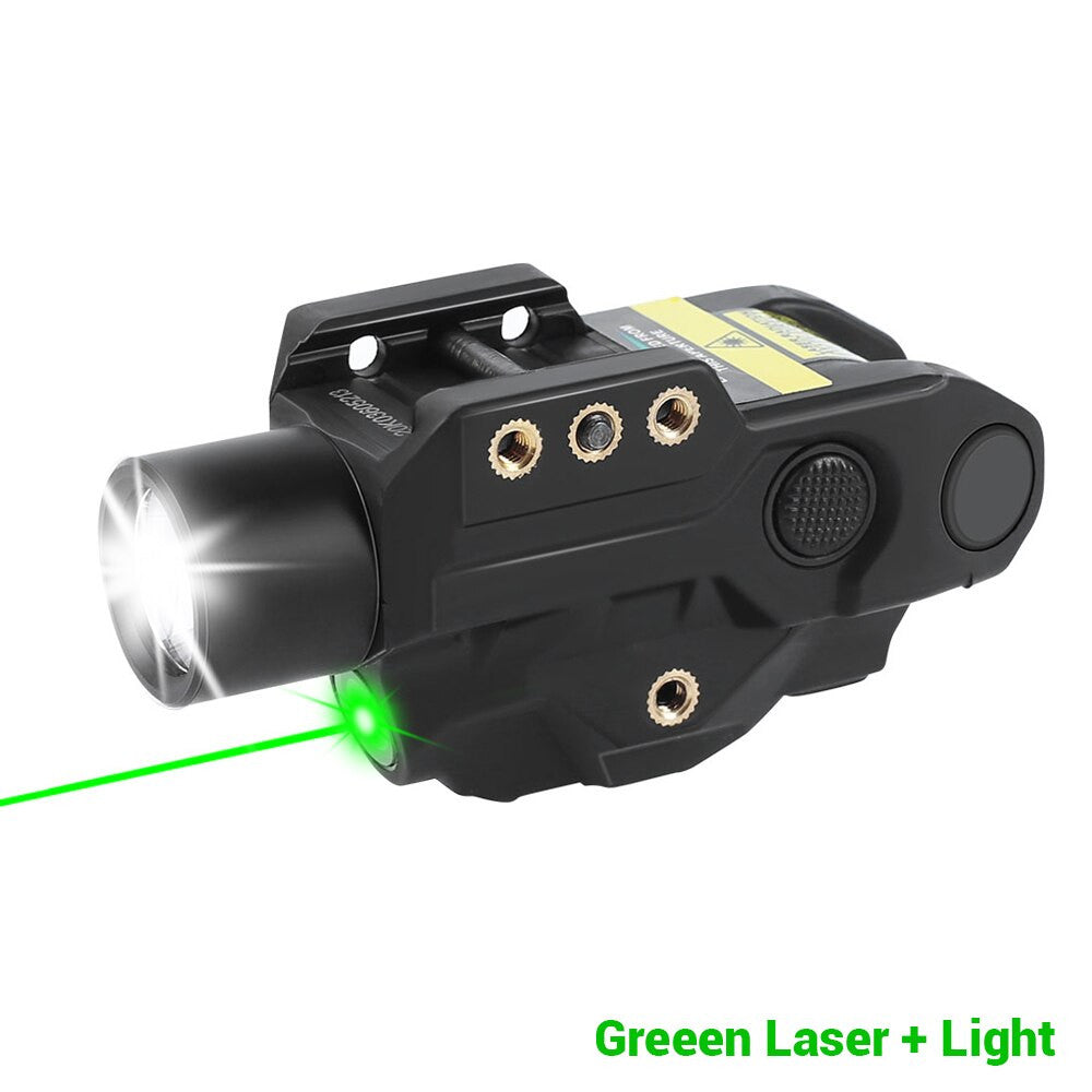 500 Lumens Pistol Light Blue/Green Laser Flashlight Airsoft-7