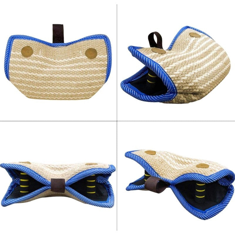 Durable Bite Dog Bite Pillow 2 Handle-5