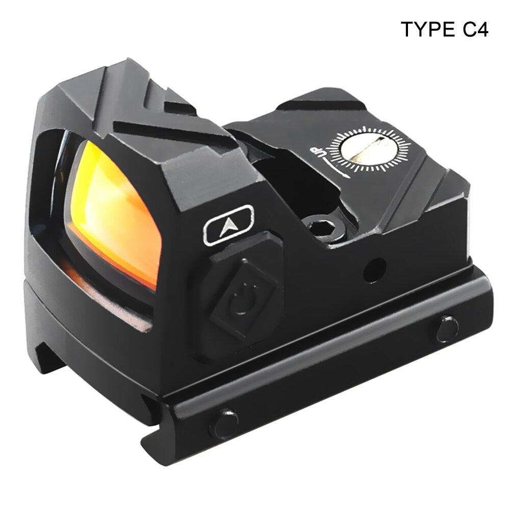 Tactical Mini Red Dot Reflex Sight Red Dot Airsoft-13