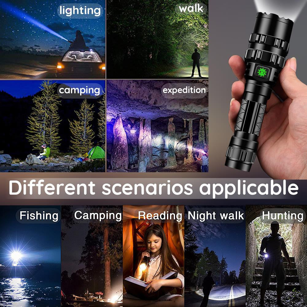 1600 Lumen Tactical Flashlight Outdoor Airsoft-5