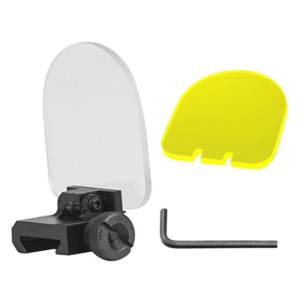 Optic Scope Lens Shield Protector Square Foldable Optic Sight Airsoft-7