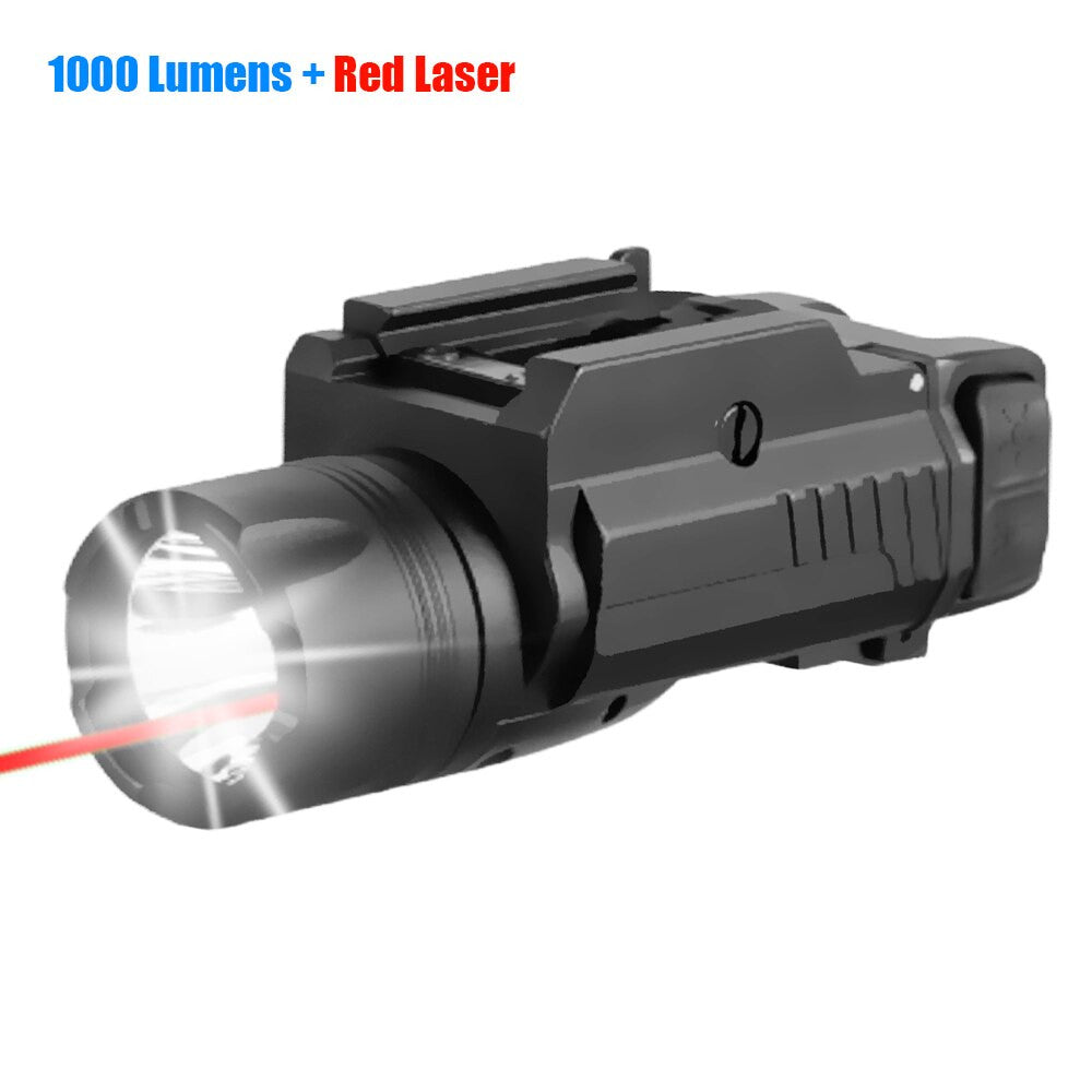 1000 Lumens Tactical LED Weapon Gun Light Military Airsoft-7