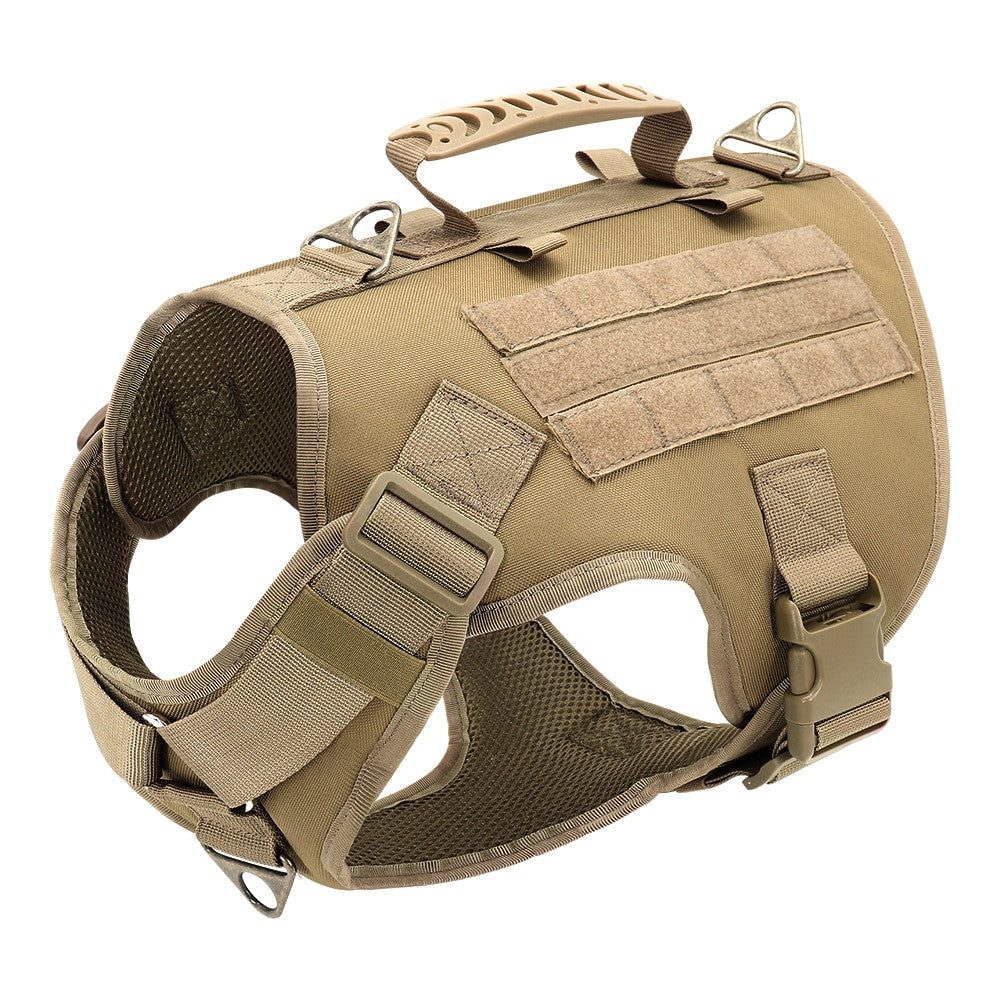 Tactical Harness Military Training Dog Vest-7