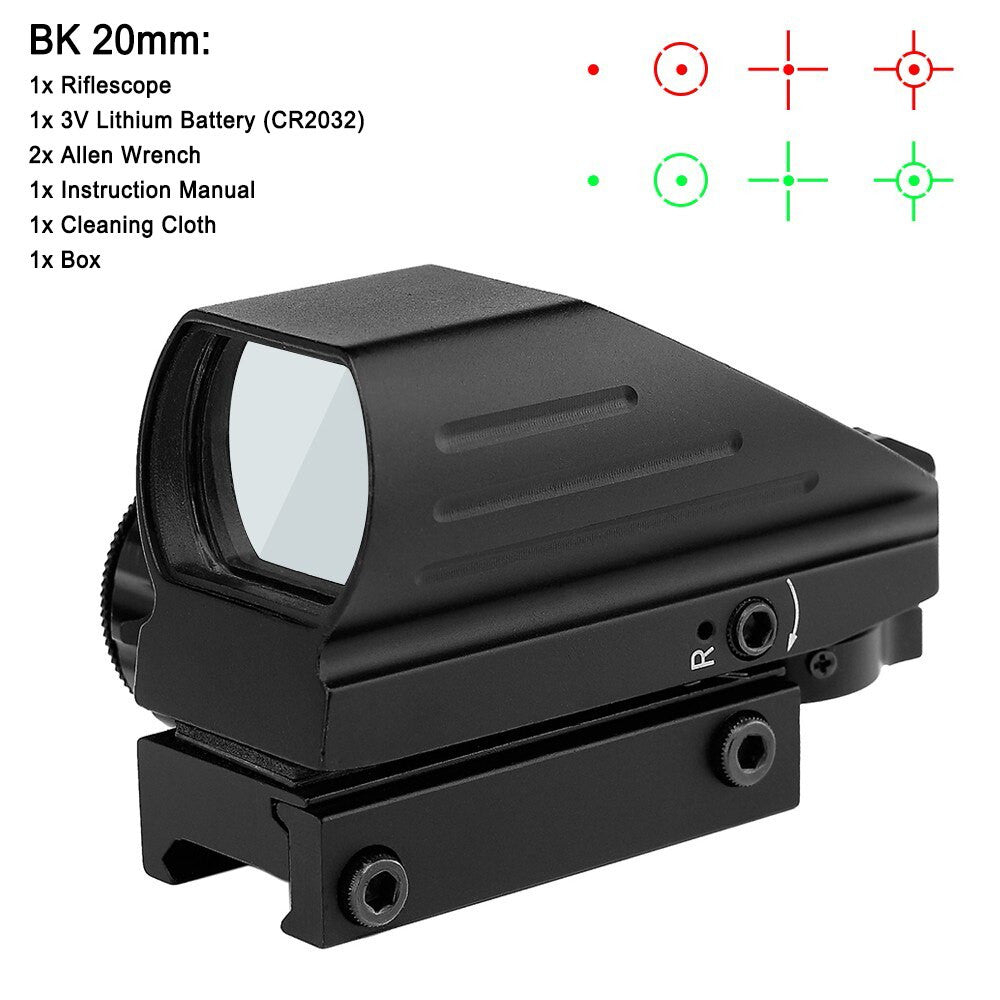 Tactical Reflex Red Green Laser Scope-7