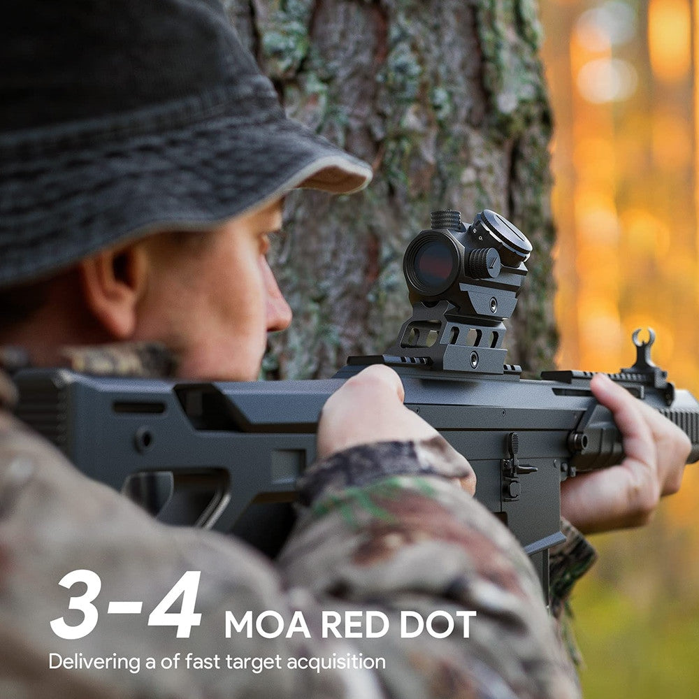 1x22mm Red Dot Sight 3 MOA Red Dot Scope Airsoft-3