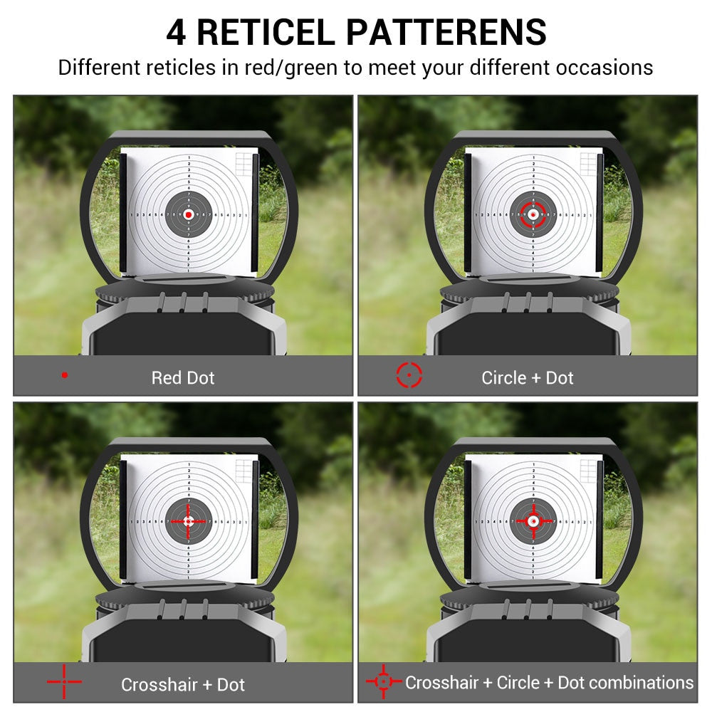 Tactical Riflescope Optics Red Green Projected Dot-1