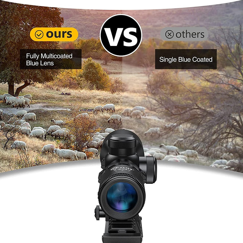3-9x40 Tactical Rifle Scope Airsoft-5