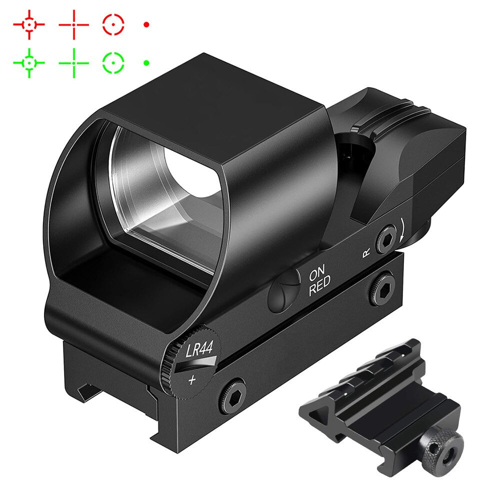 Tactical Reflex Sight Red & Green Dot Sight Airsoft-0