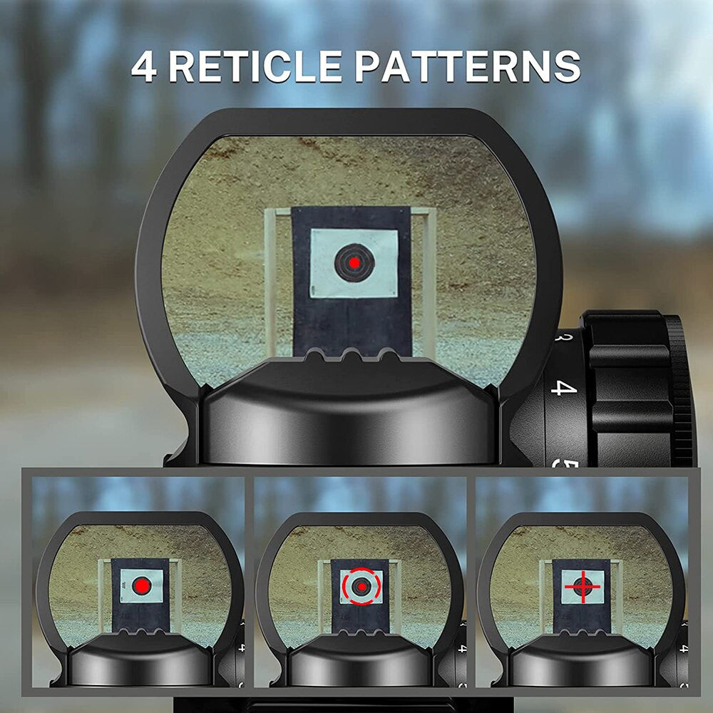 1x22x33 Red Dot Tactical Reflex Sight Airsoft-4