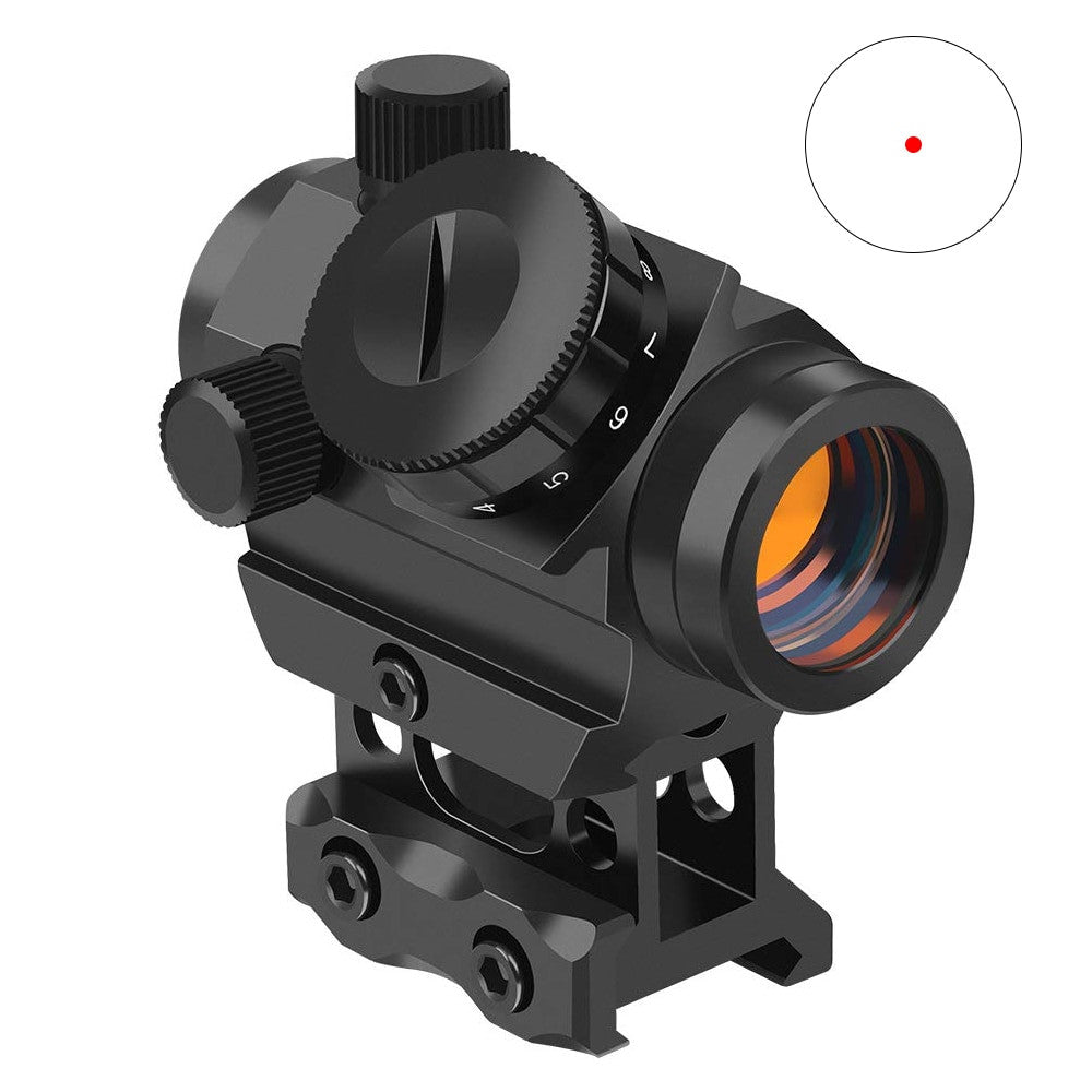 1x20 Tactical Rifle Scope 4 MOA Red Dot Sight Airsoft-0