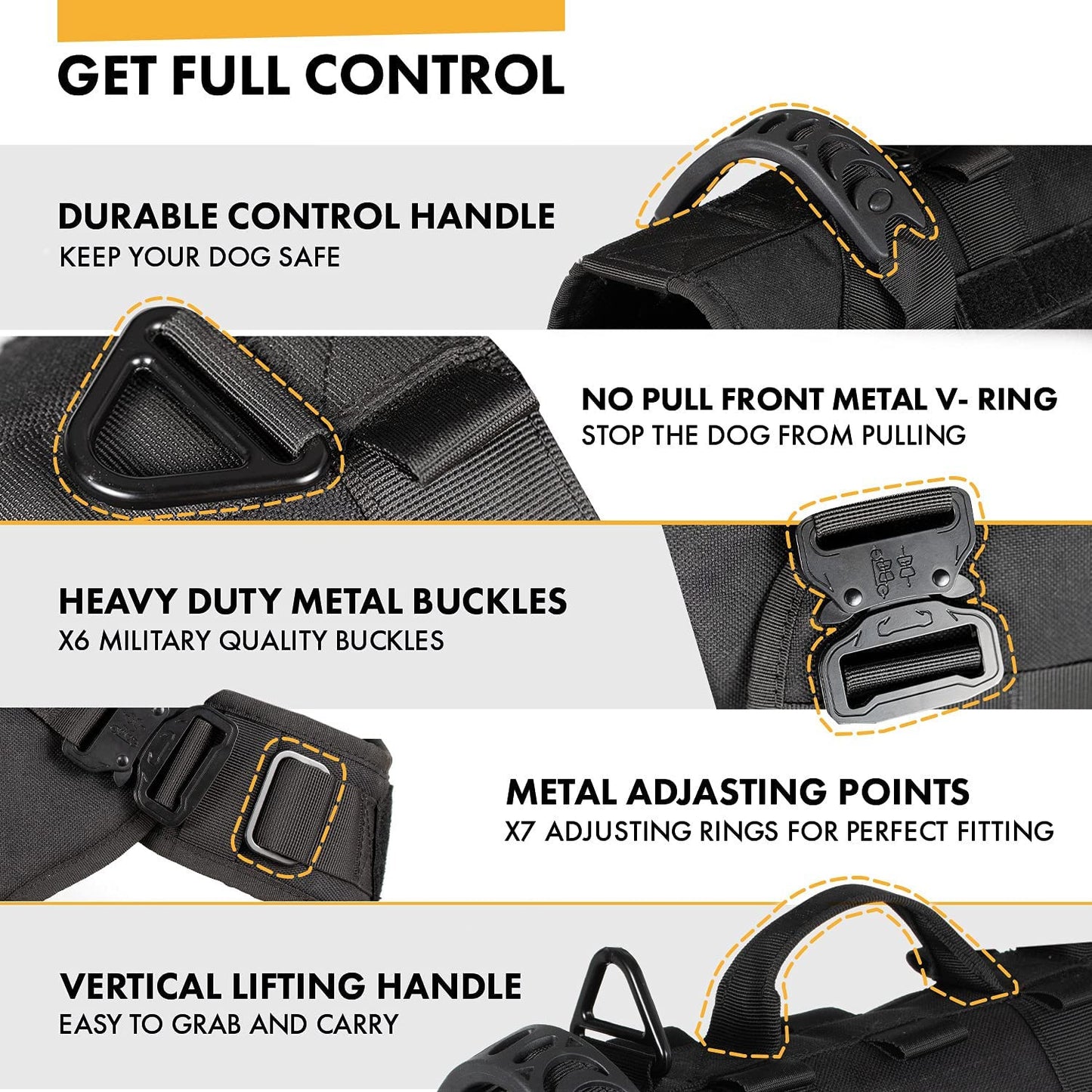 Tactical Dog Harness-1