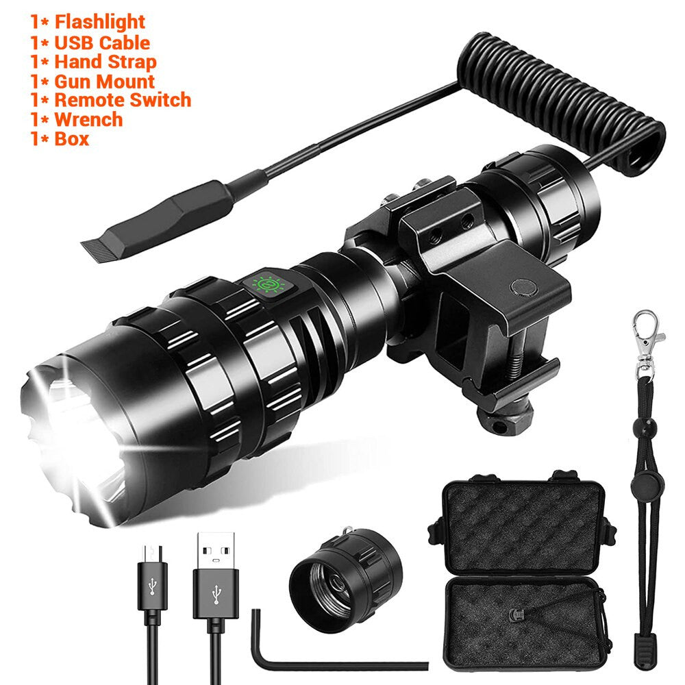 1600 Lumen Tactical Flashlight Outdoor Airsoft-8