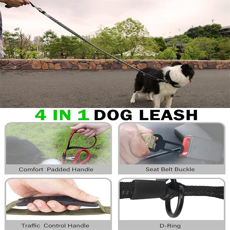 4 in 1 Shock Absorbing Dog Leash-4