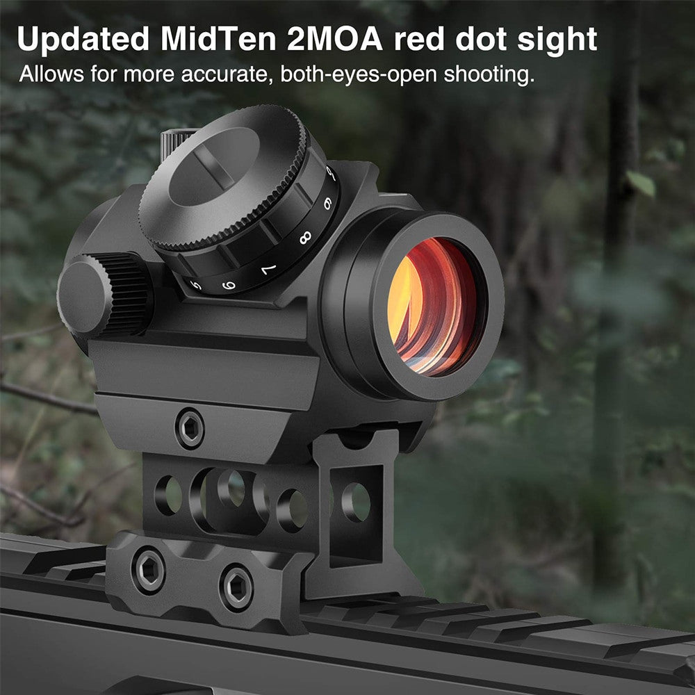 1x20 Tactical Rifle Scope 4 MOA Red Dot Sight Airsoft-4