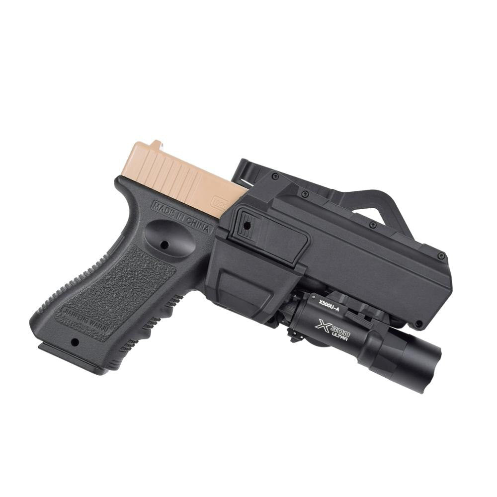Tactical Glock 17 18 Movable Pistol Holsters Airsoft-1