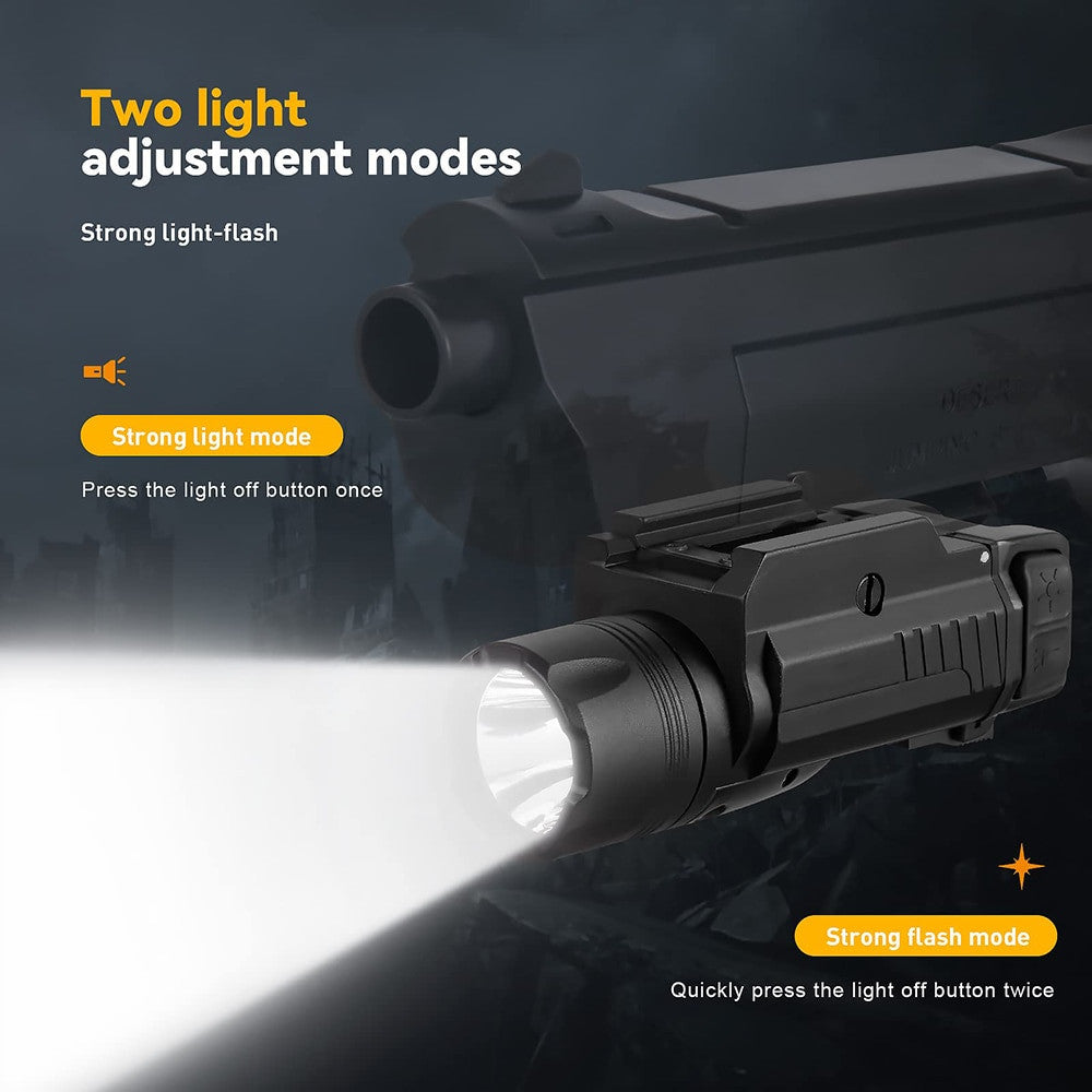 1000 Lumens Tactical LED Weapon Gun Light Military Airsoft-3