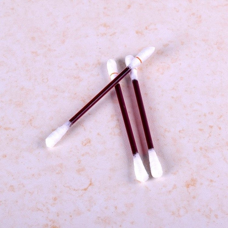 50PCS/Lot Medical Alcohol Disposable Emergency Cotton Stick Iodine Disinfected-3