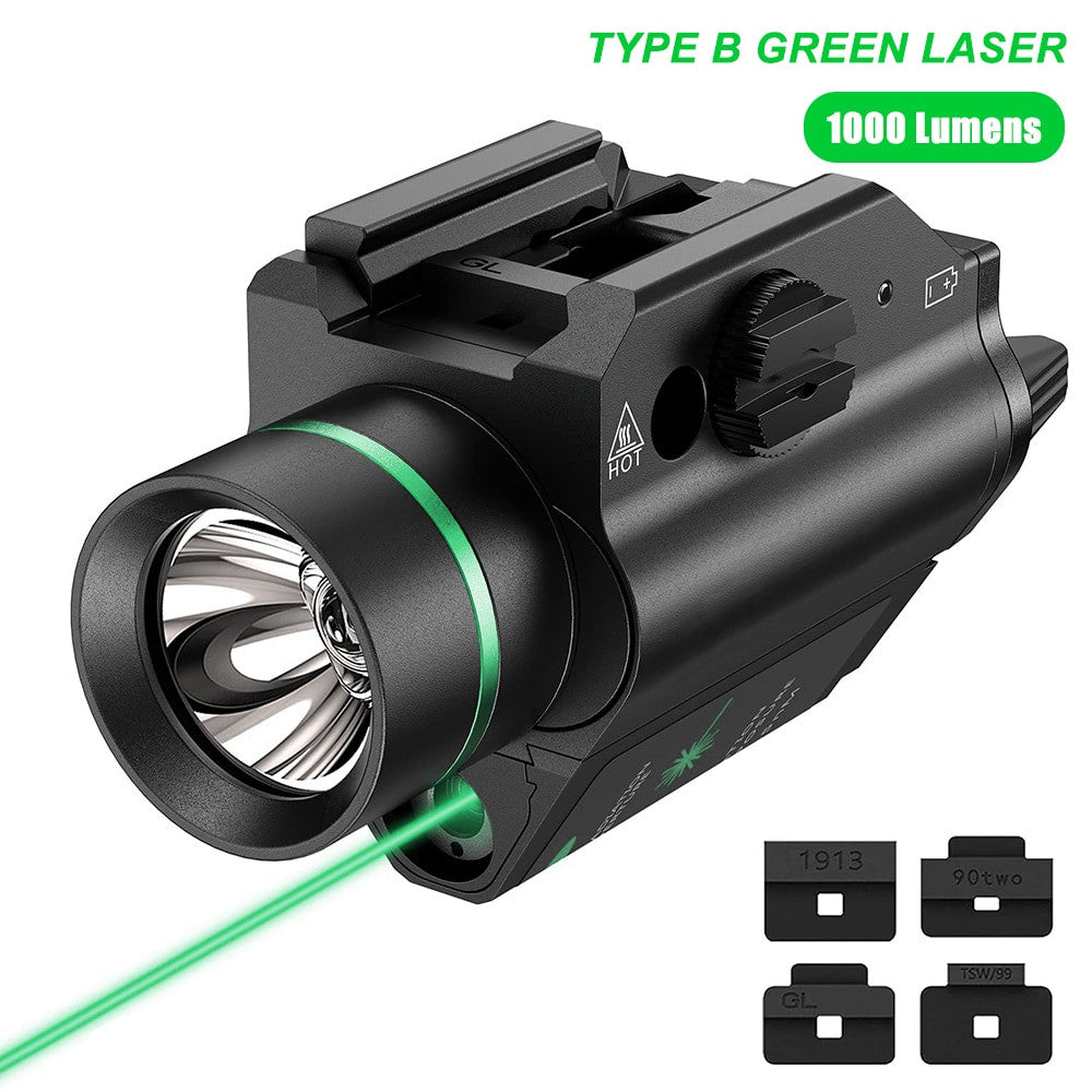 1000 Lumens Pistol Flashlight BB Pistol Laser Light Airsoft-9